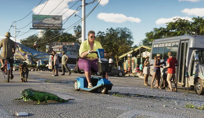 GTA 6 Leonida open world gameplay screenshot