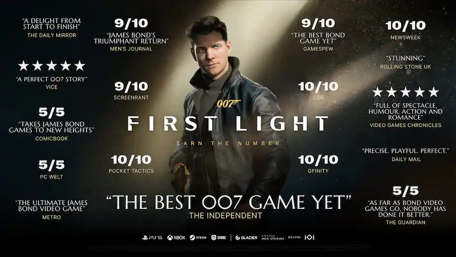 007 First Light PS5 game features