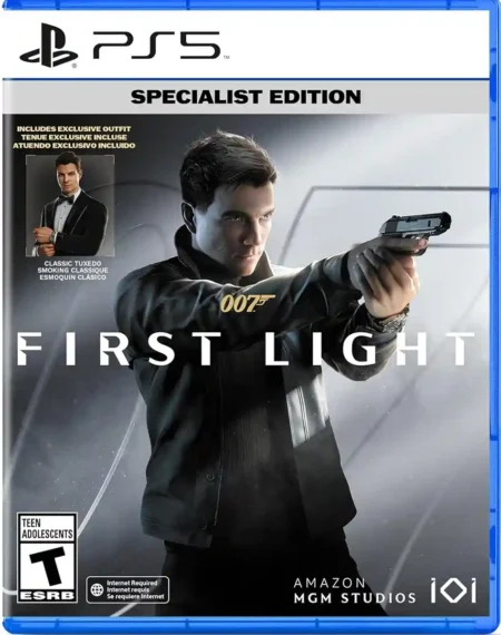 007 First Light PS5 game cover