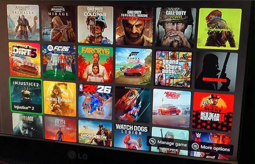 Xbox games installation in Nigeria at Game Hub Naija